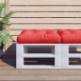 Rotes Stoffkissen für Paletten 58x58x10 cm von , Kissen für Stühle und Sofas - Ref: Foro24-360906, Preis: 24,24 €, Rabatt: %