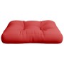 Red fabric cushion for pallets 58x58x10 cm by , Cushions for chairs and sofas - Ref: Foro24-360906, Price: 24,24 €, Discount: %