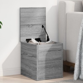 Wooden storage box in gray Sonoma engineering 30x35x35 cm by , Storage trunks - Ref: Foro24-840672, Price: 42,99 €, Discount: %