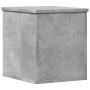 Engineered wood storage box in gray concrete, 30x35x35 cm by , Storage trunks - Ref: Foro24-840670, Price: 41,71 €, Discount: %