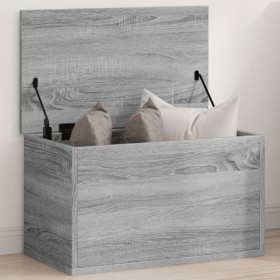 Engineered wood storage box in Sonoma grey, 60x35x35 cm. by , Storage trunks - Ref: Foro24-840679, Price: 58,16 €, Discount: %