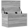 Caja de almacenaje madera de ingeniería gris Sonoma 60x35x35 cm de , Baúles de almacenamiento - Ref: Foro24-840679, Precio: 5...