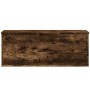 Smoked oak engineered wood storage box 90x35x35 cm by , Storage trunks - Ref: Foro24-840685, Price: 73,12 €, Discount: %