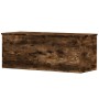 Smoked oak engineered wood storage box 90x35x35 cm by , Storage trunks - Ref: Foro24-840685, Price: 73,12 €, Discount: %