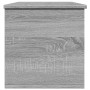 Storage box in gray Sonoma engineered wood 102x35x35 cm by , Storage trunks - Ref: Foro24-840693, Price: 80,90 €, Discount: %