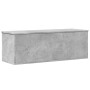 Caja de almacenaje madera ingeniería gris hormigón 102x35x35 cm de , Baúles de almacenamiento - Ref: Foro24-840691, Precio: 7...