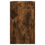 Engineered wood smoked oak wall cabinet 75x35x60 cm by , Shelves and shelves - Ref: Foro24-848420, Price: 62,12 €, Discount: %