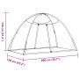 Mongolia 220 black mesh mosquito net with doors 200x120x130 cm by , Mosquito nets - Ref: Foro24-4010042, Price: 24,28 €, Disc...