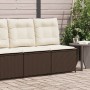 Garten-Liegesessel mit braunen Kunststoff-Rattan-Kissen. von , Outdoor-Sofas - Ref: Foro24-368974, Preis: 109,99 €, Rabatt: %