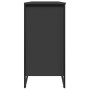 Zapatero de madera de ingeniería negro 80x38x78 cm de , Zapateros y organizadores de calzado - Ref: Foro24-848649, Precio: 97...