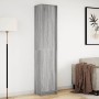 Sideboard with LED in gray Sonoma engineered wood 41.5x32.5x200 cm by , Sideboards - Ref: Foro24-3307903, Price: 155,65 €, Di...