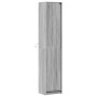 Aparador con LED madera ingeniería gris Sonoma 41,5x32,5x200 cm de , Aparadores - Ref: Foro24-3307903, Precio: 155,65 €, Desc...