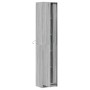 Aparador con LED madera ingeniería gris Sonoma 41,5x32,5x200 cm de , Aparadores - Ref: Foro24-3307903, Precio: 155,65 €, Desc...