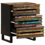 Solid acacia wood bedside table 50x34x62 cm by , Nightstands - Ref: Foro24-377485, Price: 115,54 €, Discount: %