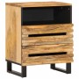 Solid acacia wood bedside table 50x34x62 cm by , Nightstands - Ref: Foro24-377487, Price: 108,10 €, Discount: %