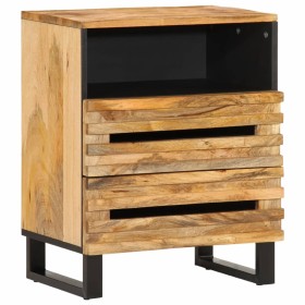 Mesita de noche madera maciza de acacia 50x34x62 cm de , Mesitas de noche - Ref: Foro24-377487, Precio: 108,10 €, Descuento: %