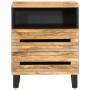 Solid acacia wood bedside table 50x34x62 cm by , Nightstands - Ref: Foro24-377487, Price: 108,10 €, Discount: %