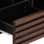 Massives TV-Möbel aus braunem Mangoholz, 100x34x46 cm. von , CD- und DVD-Speicher - Ref: Foro24-377516, Preis: 120,31 €, Raba...