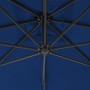 Cantilever parasol with sky blue steel pole 300 cm by vidaXL, Umbrellas - Ref: Foro24-312509, Price: 85,76 €, Discount: %