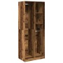 Armario de madera de ingeniería madera envejecida 80x50x200 cm de , Armarios roperos - Ref: Foro24-3307763, Precio: 177,63 €,...