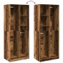 Engineered wood aged wood wardrobe 80x50x200 cm by , Wardrobes - Ref: Foro24-3307763, Price: 177,63 €, Discount: %