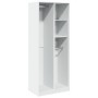 Engineered wood white wardrobe 80x50x200 cm by , Wardrobes - Ref: Foro24-3307756, Price: 169,85 €, Discount: %