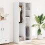 Weißer Schrank aus Holzwerkstoff 80x50x200 cm von , Kleiderschränke - Ref: Foro24-3307756, Preis: 169,85 €, Rabatt: %