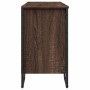 Bathroom vanity cabinet in brown oak wood, engineered, 91x35x60 cm. by , Bathroom furniture - Ref: Foro24-848668, Price: 93,1...