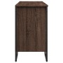 Bathroom vanity cabinet in brown oak wood, engineered, 91x35x60 cm. by , Bathroom furniture - Ref: Foro24-848663, Price: 100,...