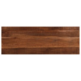 Rechteckiger Tisch aus massivem recyceltem Holz, 140x60x3,8 cm. von , Tischplatten - Ref: Foro24-371267, Preis: 114,99 €, Rab...