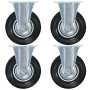 Fixed wheels 8 units 125 mm by , Material handling - Ref: Foro24-277966, Price: 49,65 €, Discount: %