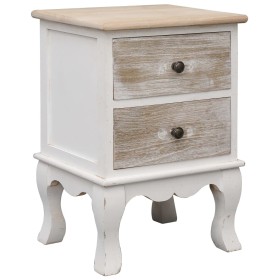 Paulownia wood bedside table 35x30x50 cm by , Nightstands - Ref: Foro24-284064, Price: 89,19 €, Discount: %