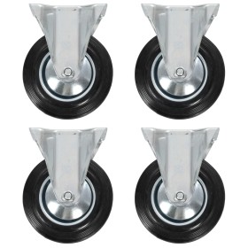 Fixed wheels 4 units 160 mm by , Material handling - Ref: Foro24-143450, Price: 54,17 €, Discount: %