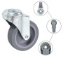 Swivel wheels with pin hole 4 units 75 mm by , Material handling - Ref: Foro24-143431, Price: 22,71 €, Discount: %