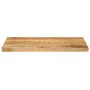 Rechteckiger Tisch aus grobem Mangoholz 60x30x2,5 cm. von , Tischplatten - Ref: Foro24-371293, Preis: 29,65 €, Rabatt: %