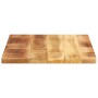 Rectangular table board made of rough mango wood, measuring 60x50x2.5 cm. by , Table tops - Ref: Foro24-371316, Price: 45,74 ...