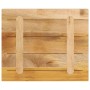 Rectangular table board made of rough mango wood, measuring 60x50x2.5 cm. by , Table tops - Ref: Foro24-371316, Price: 45,74 ...