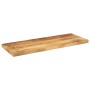 Rectangular table board made of rough mango wood, measuring 70x40x3.8 cm. by , Table tops - Ref: Foro24-371382, Price: 51,13 ...