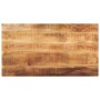 Rechteckiger Tisch aus grobem Mangoholz, 100x50x3,8 cm. von , Tischplatten - Ref: Foro24-371396, Preis: 72,99 €, Rabatt: %