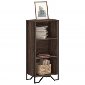 Engineered wood brown oak bookshelf 50x31x106 cm by , Bookcases and shelves - Ref: Foro24-848608, Price: 73,99 €, Discount: %