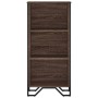 Estantería madera de ingeniería marrón roble 50x31x106 cm de , Librerías y estanterías - Ref: Foro24-848608, Precio: 63,89 €,...