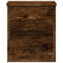 Smoked oak engineered wood storage box 30x35x35 cm by , Storage trunks - Ref: Foro24-840671, Price: 41,71 €, Discount: %