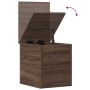 Ingenieurholz-Aufbewahrungsbox in Eichenbraun, 30x35x35 cm. von , Aufbewahrungskisten - Ref: Foro24-840673, Preis: 42,81 €, R...