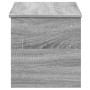 Engineered wood storage box in Sonoma gray, 90x35x35 cm. by , Storage trunks - Ref: Foro24-840686, Price: 75,99 €, Discount: %