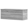 Engineered wood storage box in Sonoma gray, 90x35x35 cm. by , Storage trunks - Ref: Foro24-840686, Price: 75,99 €, Discount: %