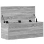 Engineered wood storage box in Sonoma gray, 90x35x35 cm. by , Storage trunks - Ref: Foro24-840686, Price: 75,99 €, Discount: %