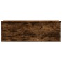 Smoked oak engineered wood storage box 102x35x35 cm by , Storage trunks - Ref: Foro24-840692, Price: 78,73 €, Discount: %