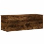 Smoked oak engineered wood storage box 102x35x35 cm by , Storage trunks - Ref: Foro24-840692, Price: 78,73 €, Discount: %