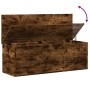 Smoked oak engineered wood storage box 102x35x35 cm by , Storage trunks - Ref: Foro24-840692, Price: 78,73 €, Discount: %