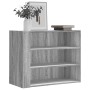 Engineered wood Sonoma gray wall cabinet 75x35x60 cm by , Shelves and shelves - Ref: Foro24-848421, Price: 72,99 €, Discount: %